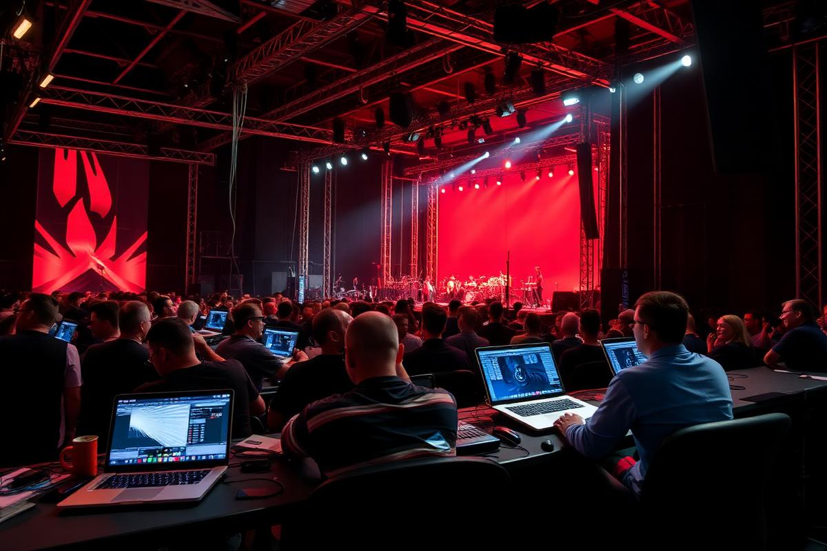 Equipe Link Solution em atuação — Eventos